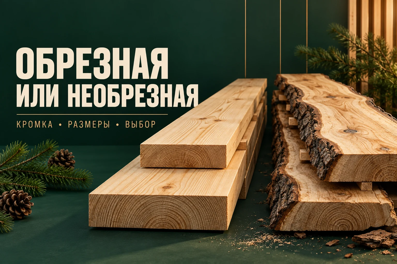 Обрезная или необрезная?